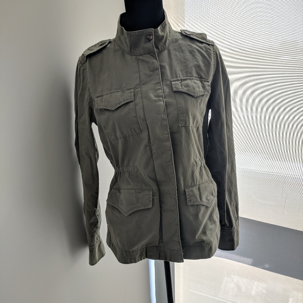 Olive Army Utility Jacket - GAP NWOT